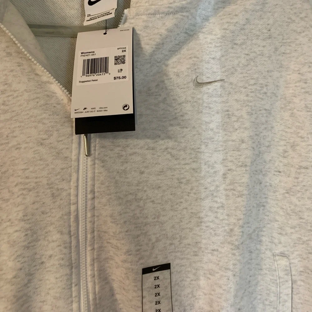 NWT Nike  Zip-Up Hoodie women’s 2X